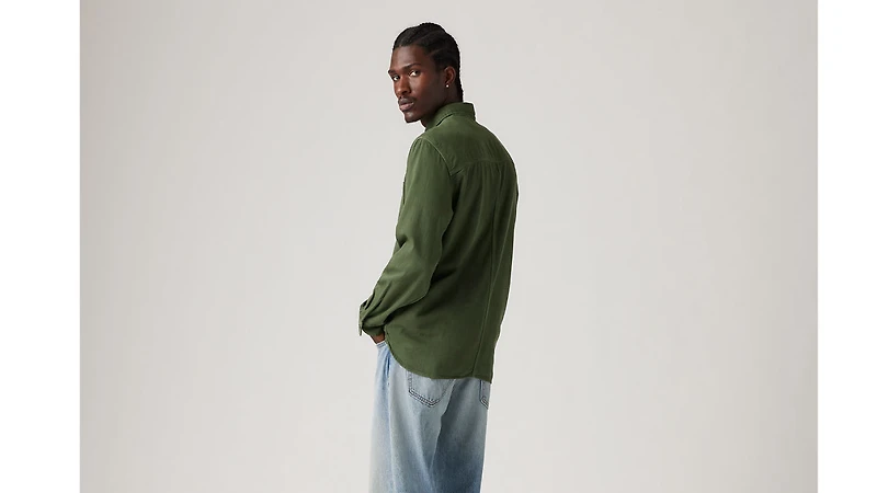 Long Sleeve Auburn Worker Shirt