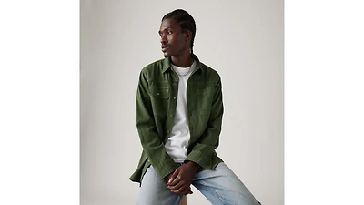 Long Sleeve Auburn Worker Shirt