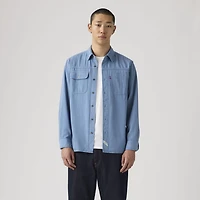 Auburn Long-Sleeve Worker Garment Dye Shirt