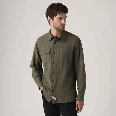 Auburn Long-Sleeve Worker Shirt