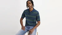 Sweater Knit Polo