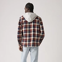 Plaid Hooded Classic Worker Shirt