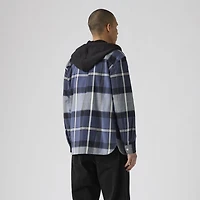 Plaid Hooded Classic Worker Shirt