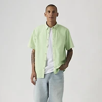 Authentic Short-Sleeve Button-Down Garment Dye Shirt