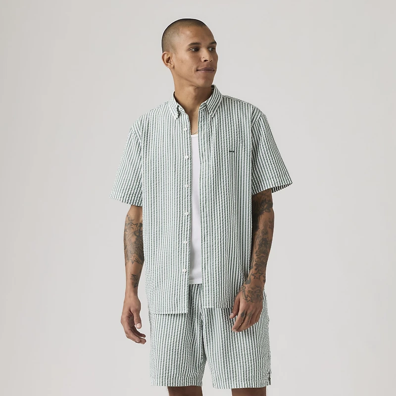 Authentic Short-Sleeve Button-Down Shirt