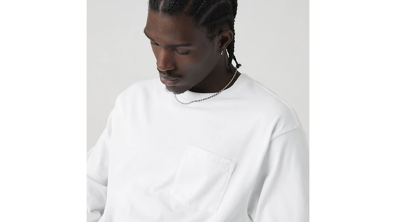 Long Sleeve Authentic Pocket T-Shirt