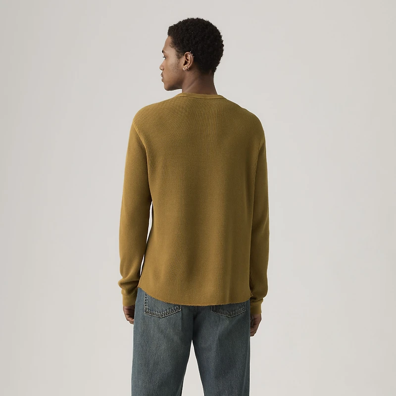 Long-Sleeve Relaxed Thermal Shirt