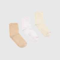 Levi's® Short Cut Lettuce Socks (3 Pack