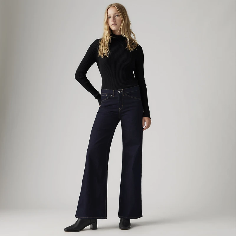 318 Styled Shaping Wide Leg Women's Jeans