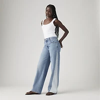 Baggy Dad Pieced Women's Jeans