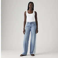 Baggy Dad Pieced Women's Jeans