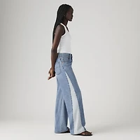 Baggy Dad Pieced Women's Jeans
