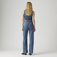 Ribcage Wide Leg Braided Women's Jeans