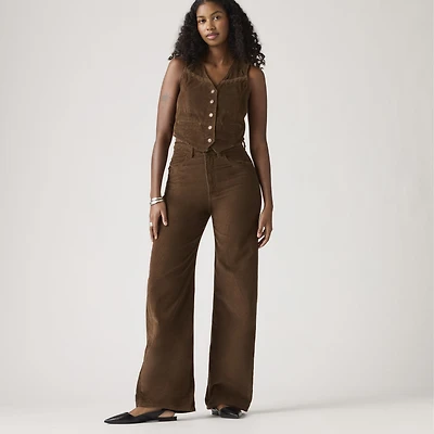 Ribcage Wide Leg Braided Women's Jeans