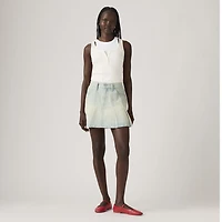 Pleated Mini Skirt