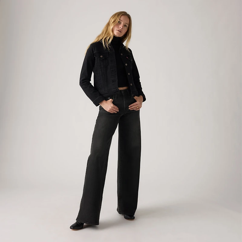 728 High Rise Wide Leg Women's Jeans