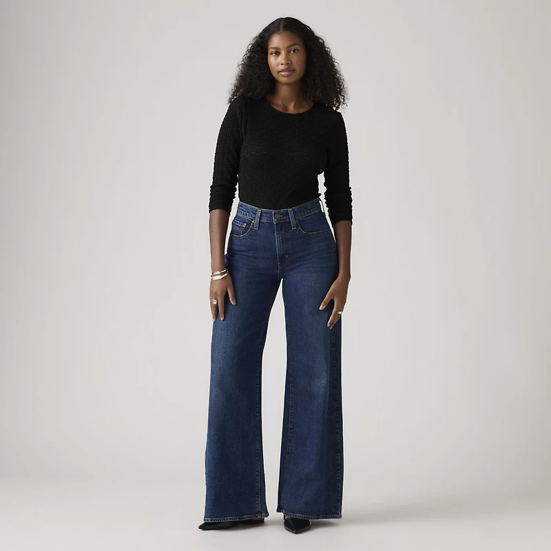 728 High Rise Wide Leg Women's Jeans
