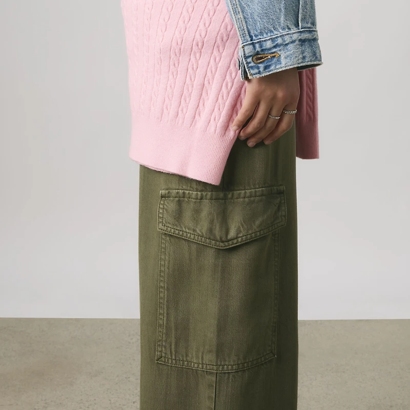 Baggy Dad Cargo TENCEL™ Women's Pants