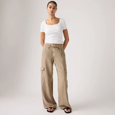 Baggy Dad Cargo Women's Pants