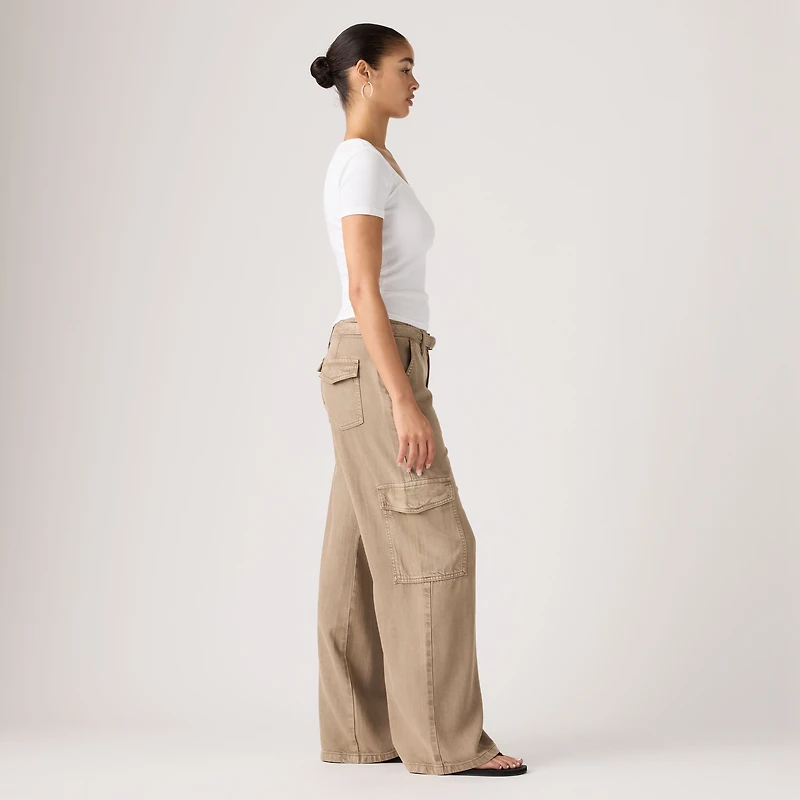 Baggy Dad Cargo Women's Pants