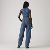 Barrel Saddle Back Women's Jeans