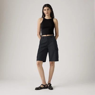 Baggy Dad Cargo Women's Shorts