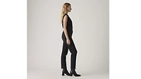 724 High Rise Button Fly Straight Women's Jeans