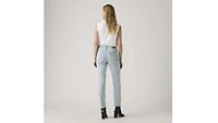 724 High Rise Button Fly Straight Women's Jeans