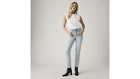 724 High Rise Button Fly Straight Women's Jeans