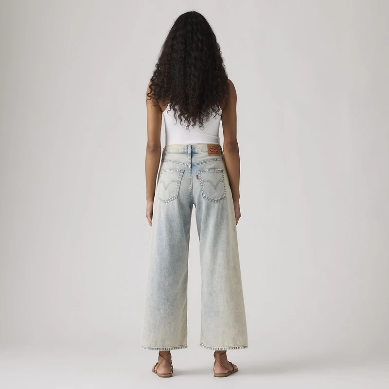 Middy Wide-Leg Ankle Lightweight Women's Jeans