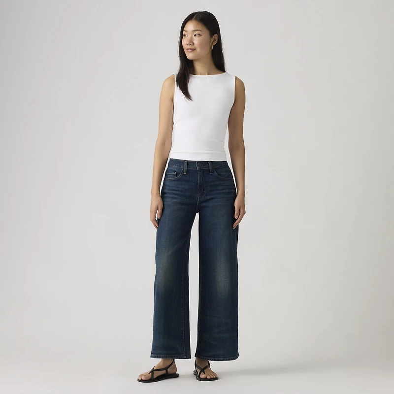 728 High-Rise Wide-Leg Ankle Candiani Women's Jeans