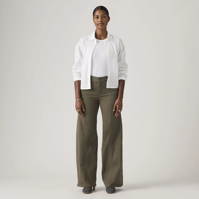 318 Seamed Wide-Leg Women's Jeans