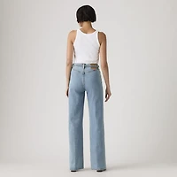 Ribcage Wide-Leg Belted Women's Jeans