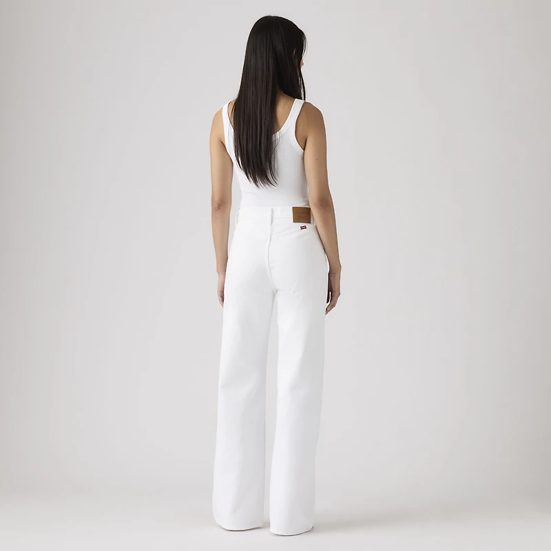 Ribcage Wide-Leg Belted Women's Jeans