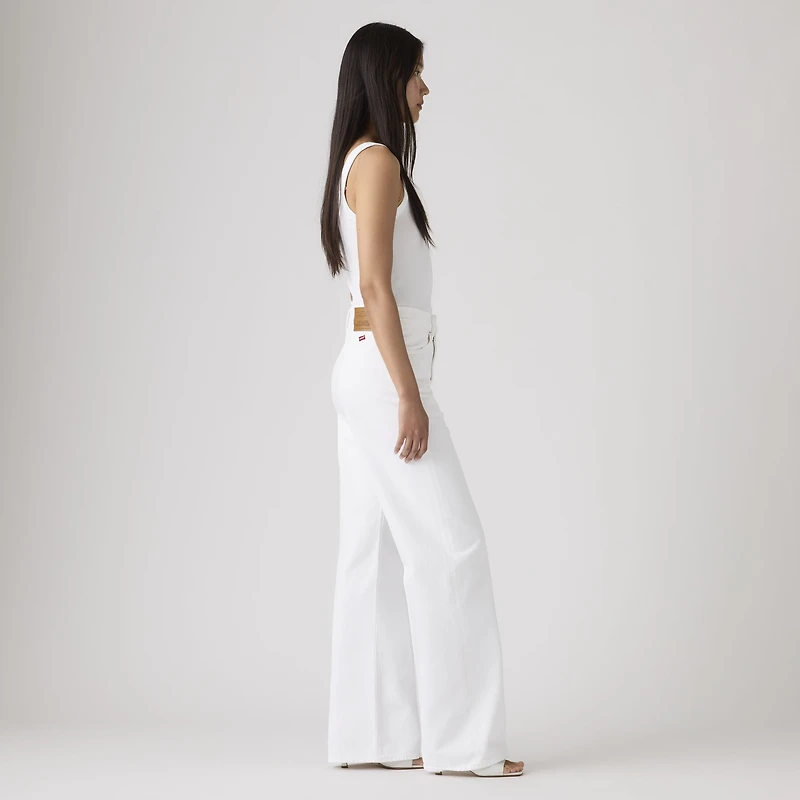 Ribcage Wide-Leg Belted Women's Jeans