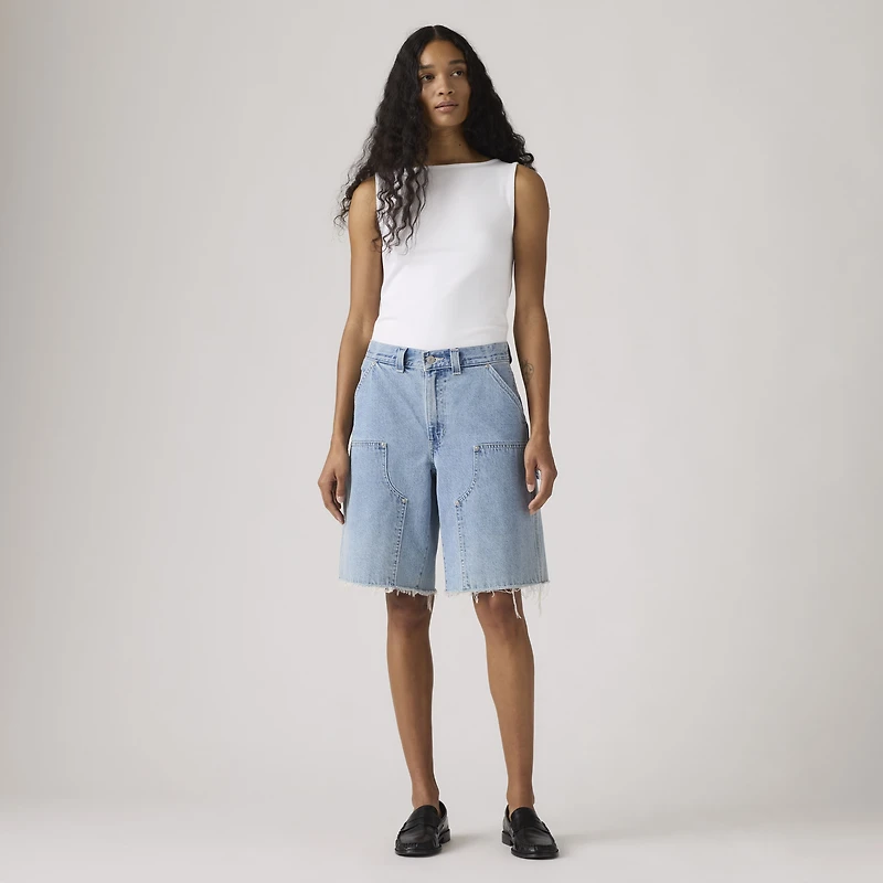 Baggy Dad Utility Women's Shorts