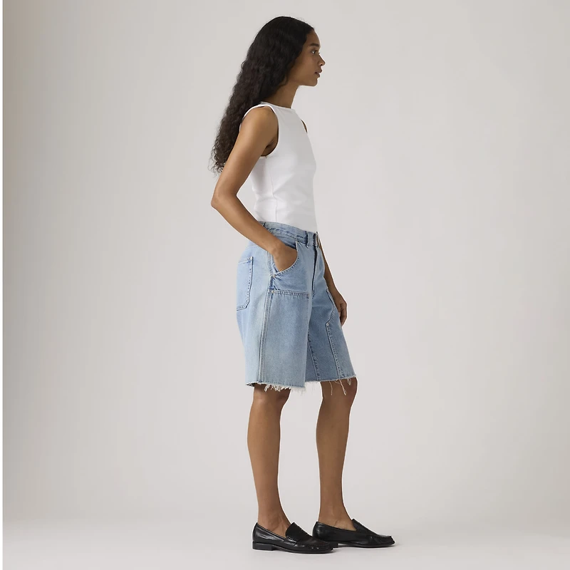Baggy Dad Utility Women's Shorts
