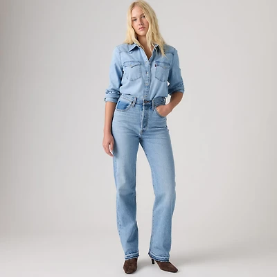 Ribcage Straight Full Length Recrafted Women's Jeans