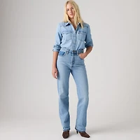Ribcage Straight Full Length Recrafted Women's Jeans