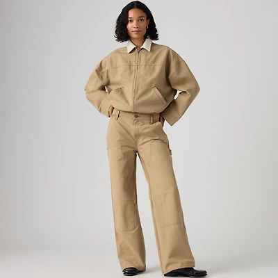 Workwear Loose Straight Pants