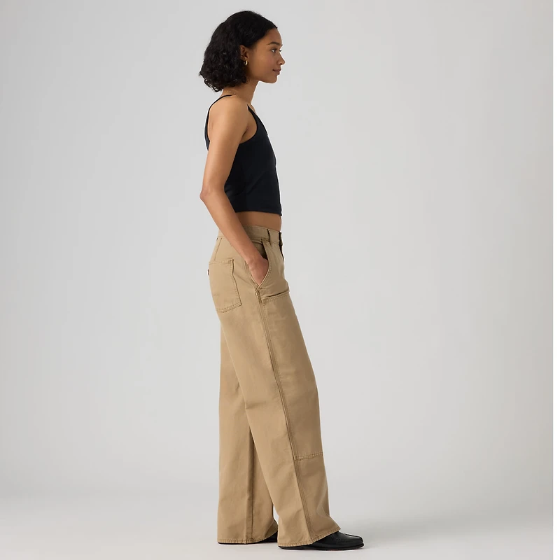 Workwear Loose Straight Pants