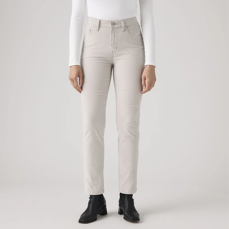 724 High-Rise Straight Corduroy Women's Pants