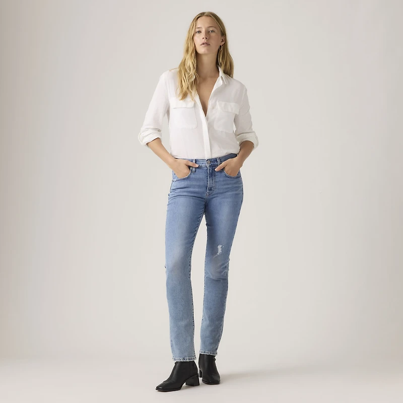 724 High Rise Straight Candiani Denim Women's Jeans