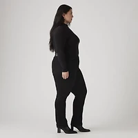 Classic Straight Women's Jeans (Plus Size