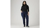 Classic Straight Women's Jeans (Plus Size)