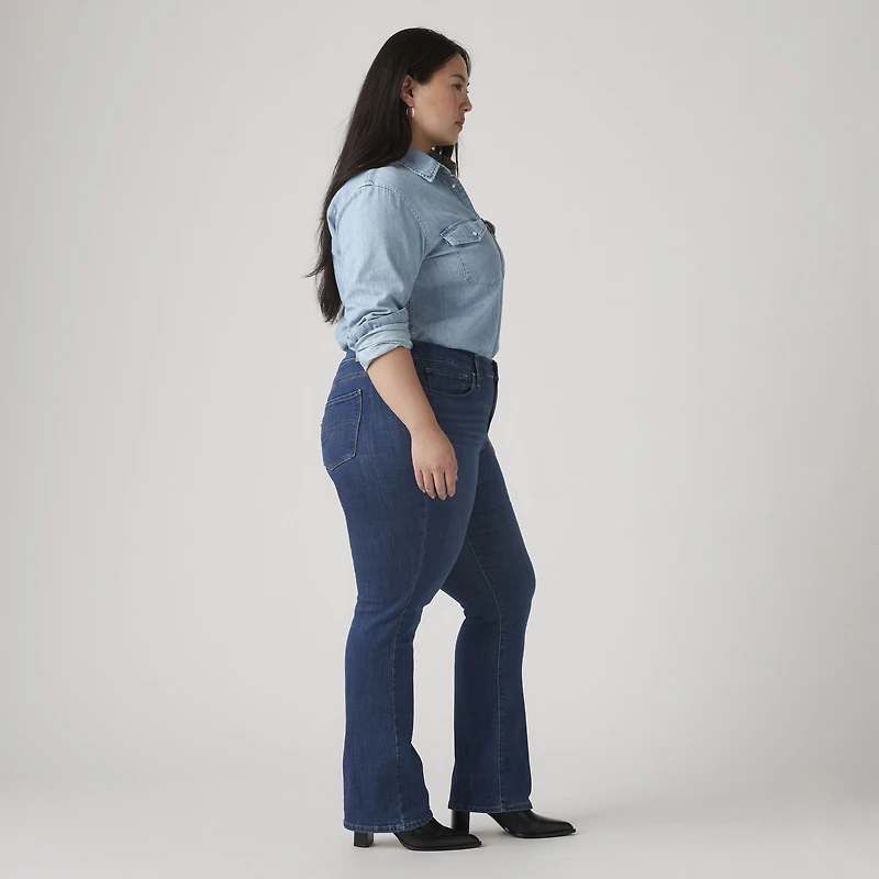 Classic Bootcut Women's Jeans (Plus Size