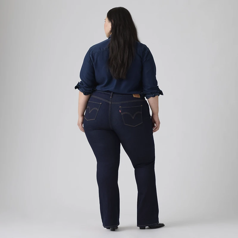 Classic Bootcut Women's Jeans (Plus Size