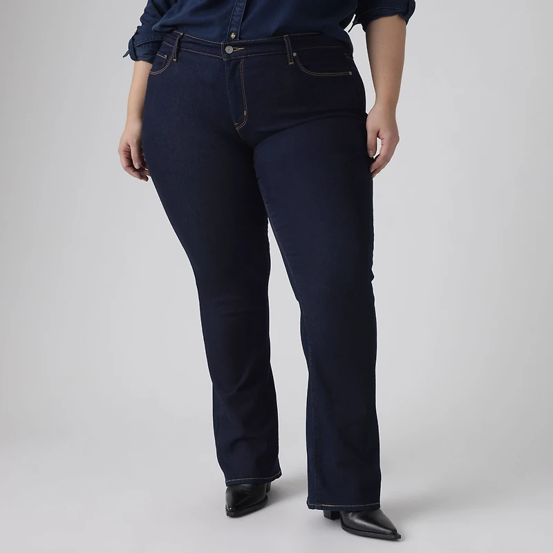 Classic Bootcut Women's Jeans (Plus Size