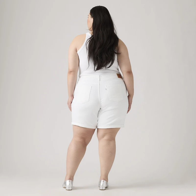 Mid Length Women's Shorts (Plus Size