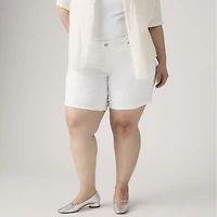 Mid Length Women's Shorts (Plus Size